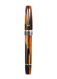 Montegrappa Extra 1930 Rollerball Pen Turtle Brown