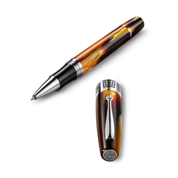 Montegrappa Extra 1930 Rollerball Pen Turtle Brown