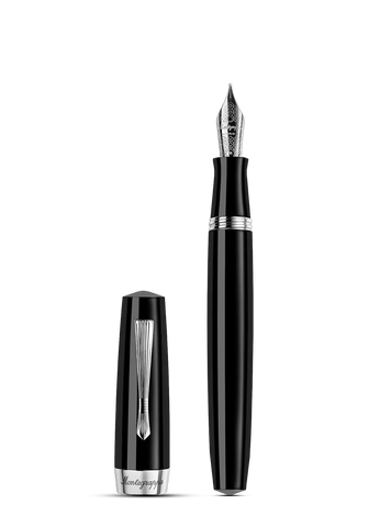 Montegrappa Elmo 02 Fountain Pen Jet Black Medium