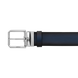 Montblanc 35mm Leather Pin Buckle Belt Blue D