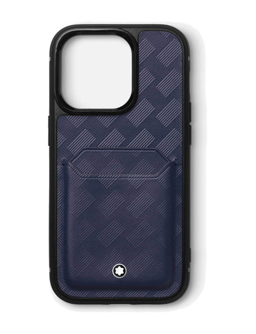 Montblanc Extreme 3.0 Hard Phone Case for Apple iPhone 15 Pro with 2cc Ink Blue D