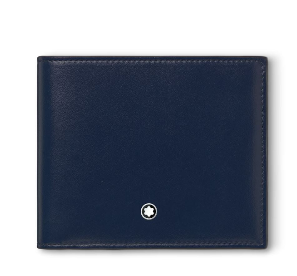 Montblanc Meisterstuck Compact Wallet  4cc Blue