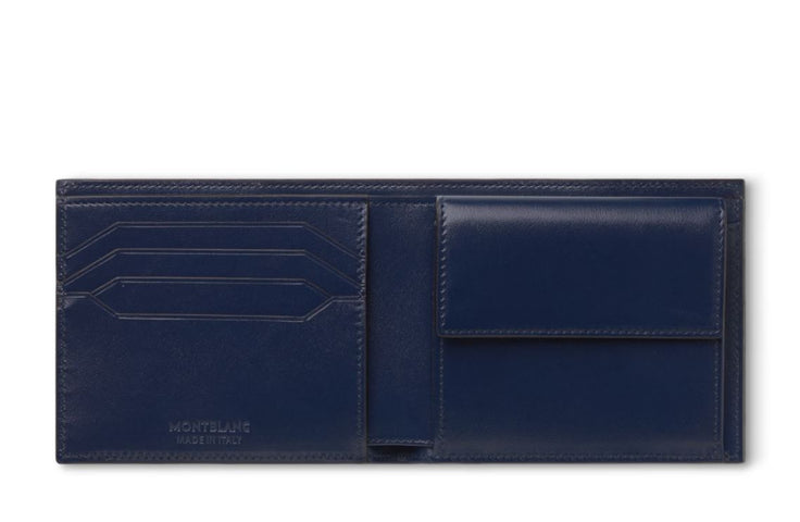 Montblanc Meisterstuck Compact Wallet  4cc Blue