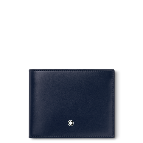 Montblanc Meisterstuck Wallet 6cc Ink Blue 131692
