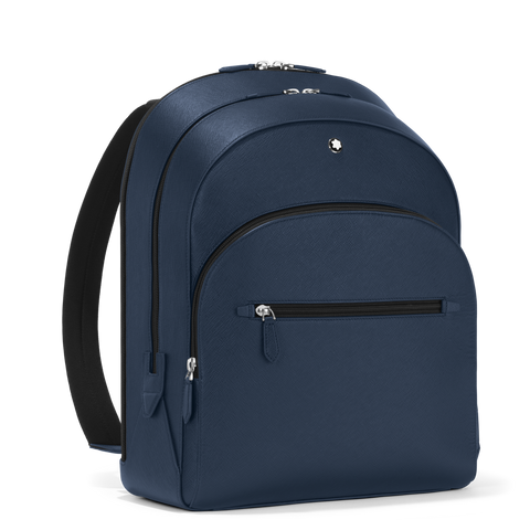 Montblanc Montblanc Sartorial Large Backpack 3 Compartments Ink Blue D