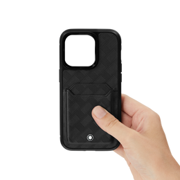 Montblanc Sartorial Hard Phone Case for Apple iPhone 15 Pro Max Black