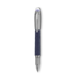 Montblanc Starwalker SpaceBlue Doue Fountain Pen (F) 130214
