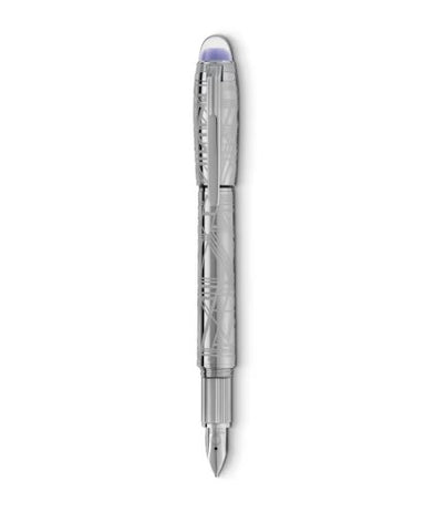Montblanc Starwalker SpaceBlue Metal Fountain Pen 130218