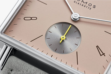 Nomos Glashutte Tetra Nude Steel Back Watch