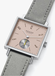 Nomos Glashutte Tetra Nude Steel Back Watch