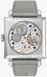 Nomos Glashutte Watch Tetra Rose Sapphire Crystal 476