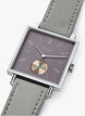 Nomos Glashutte Tetra Aubergine Steel Back Watch