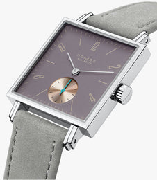 Nomos Glashutte Tetra Aubergine Sapphire Crystal Watch