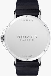 Nomos Glashutte Ahoi Neomatik Atlantic Steel Back Watch