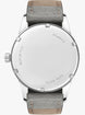 Nomos Glashutte Club Campus 38 Cream Coral Sapphire Crystal Watch