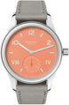 Nomos Glashutte Club Campus Cream Coral Sapphire Crystal Watch 714.GB