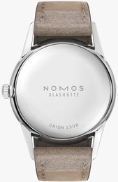 Nomos Glashutte Orion 33 Rose Steel Back Watch