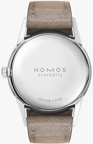 Nomos Glashutte Orion 33 Rose Steel Back Watch