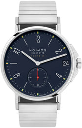 Nomos Glashutte Ahoi Neomatik 38 Date Atlantic Steel Back Watch 518&nbsp;SPORT BRACELET