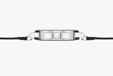 Nomos Glashutte Ahoi Neomatik 38 Date Sand Sapphire Crystal Watch