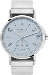 Nomos Glashutte Ahoi Neomatik 38 Date Sky Sapphire Crystal Watch 526 SPORT BRACELET