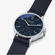 Nomos Glashutte Ahoi Neomatik Atlantic Sapphire Crystal Watch