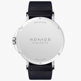 Nomos Glashutte Ahoi Neomatik Atlantic Steel Back Watch