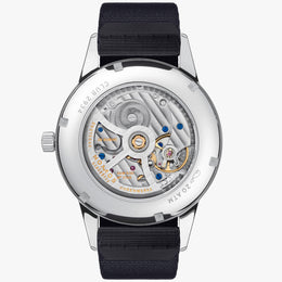 Nomos Glashutte Club Automat Datum Signalblau Sapphire Crystal Watch