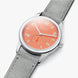 Nomos Glashutte Club Campus 38 Cream Coral Steel Back Watch