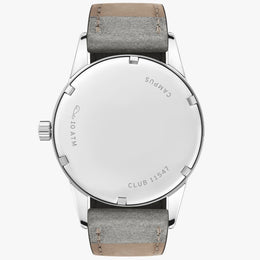 Nomos Glashutte Club Campus 38 Electric Green Steel Back Watch