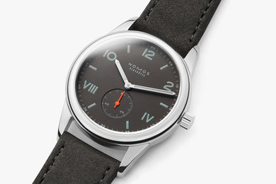 Nomos Glashutte Club Campus 38 Nacht Sapphire Crystal Watch