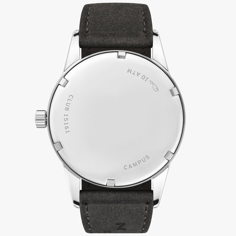 Nomos Glashutte Club Campus 38 Steel Back Watch