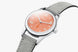 Nomos Glashutte Club Campus Cream Coral Sapphire Crystal Watch