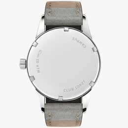 Nomos Glashutte Club Campus Deep Pink Steel Back Watch