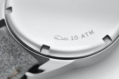 Nomos Glashutte Club Campus Deep Pink Steel Back Watch