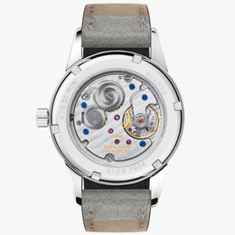 Nomos Glashutte Club Campus Electric Green Sapphire Crystal Watch
