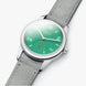 Nomos Glashutte Club Campus Electric Green Sapphire Crystal Watch