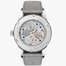 Nomos Glashutte Club Campus Endless Blue Sapphire Crystal Watch