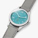 Nomos Glashutte Club Campus Endless Blue Sapphire Crystal Watch