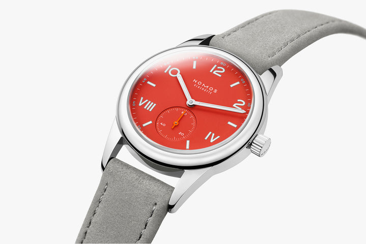 Nomos Glashutte Club Campus Nonstop Red Sapphire Crystal Watch