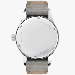 Nomos Glashutte Club Campus Steel Back Watch