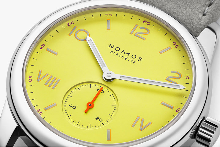 Nomos Glashutte Club Campus Starlight Steel Back Watch