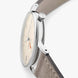 Nomos Glashutte Ludwig 33 Champagne Sapphire Crystal Watch
