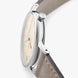 Nomos Glashutte Ludwig 33 Champagne Steel Back Watch