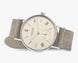 Nomos Glashutte Ludwig 33 Champagne Steel Back Watch