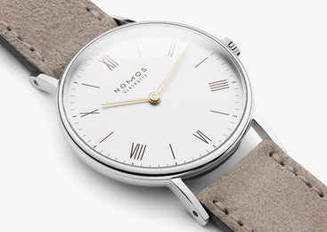 Nomos Glashutte Ludwig 33 Duo Sapphire Crystal Watch