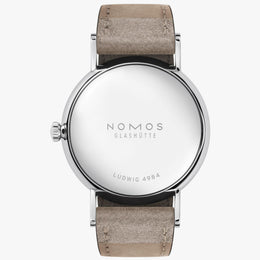 Nomos Glashutte Ludwig 33 Duo Steel Back Watch