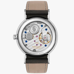 Nomos Glashutte Ludwig 33 Noir Sapphire Crystal Watch