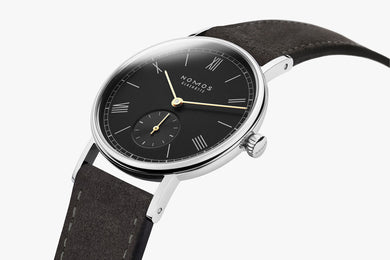 Nomos Glashutte Ludwig 33 Noir Sapphire Crystal Watch
