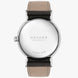 Nomos Glashutte Ludwig 33 Noir Steel Back Watch